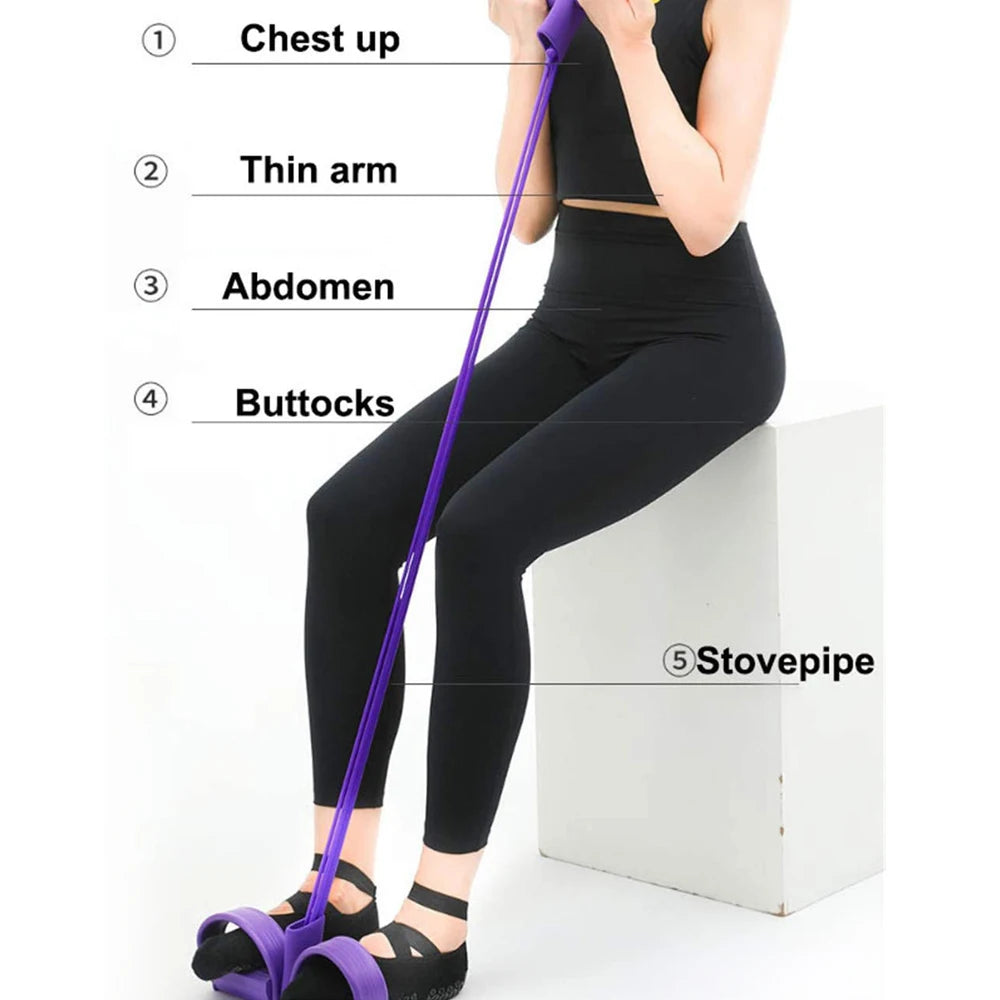 Resistance Bands Sit-up Pull Rope