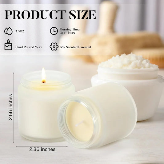 50 Pcs Mini Mason 10 Fragrances Aromatherapy Candles