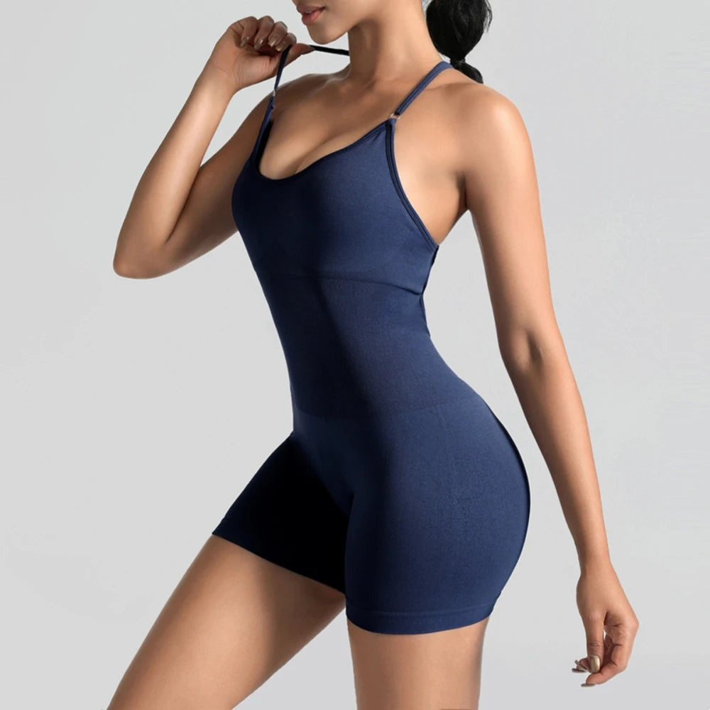 Yoga Set Jumpsuit Sports Overalls