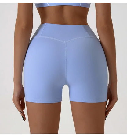 Women's Sports Shorts High Waist Hip Lifting Fitness Tight