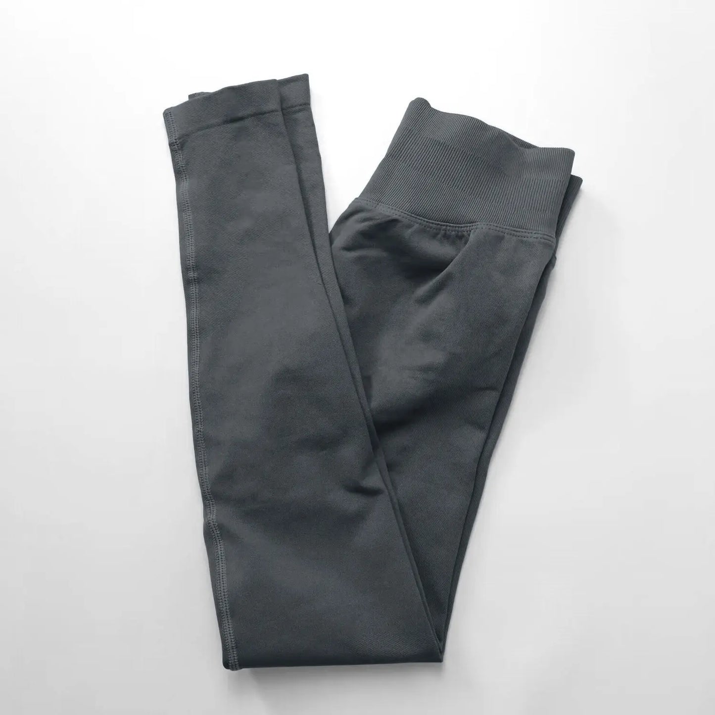 Seamless  Yoga Pants  Low Ribbed Band