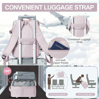 Women's Backpack Travel Suitcase  Men Laptop Backpack