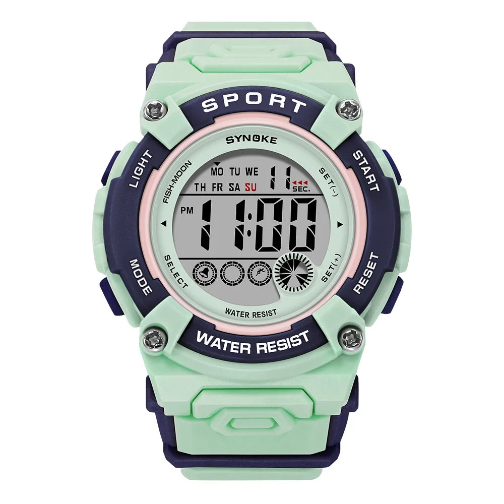Student Watch Women's Watches Girls 50M Waterproof Watch Multifunctional Luminous Girl Boy Watch
