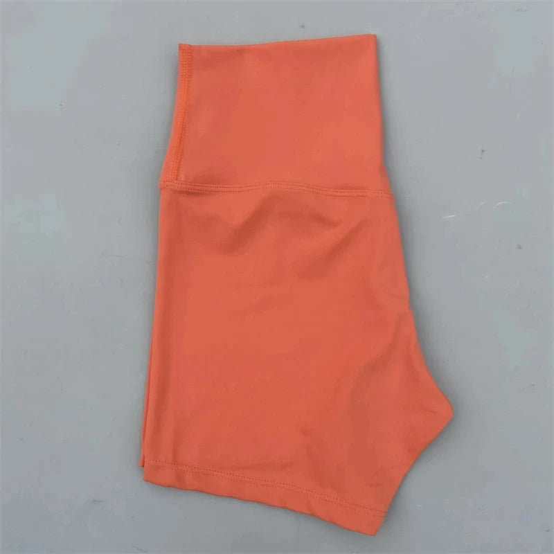 Solid Color tight Women Fitness Sport Short