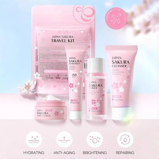Skin Care  Kits With Cleanser, Serum ,Eye Cream