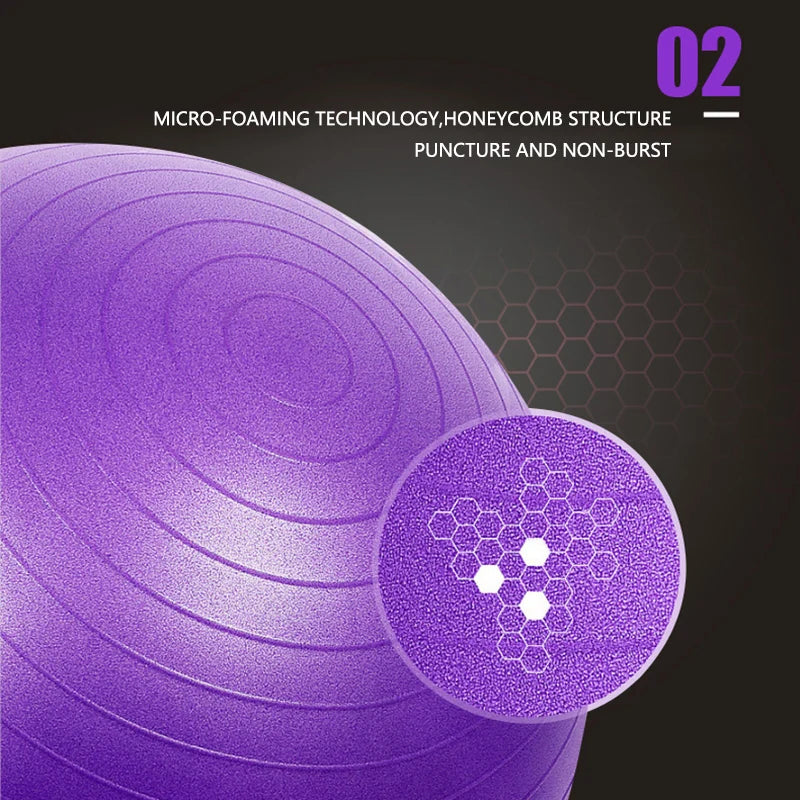 Explosion-Proof Big Yoga Balls for Fitness Gym