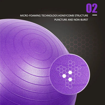 Explosion-Proof Big Yoga Balls for Fitness Gym