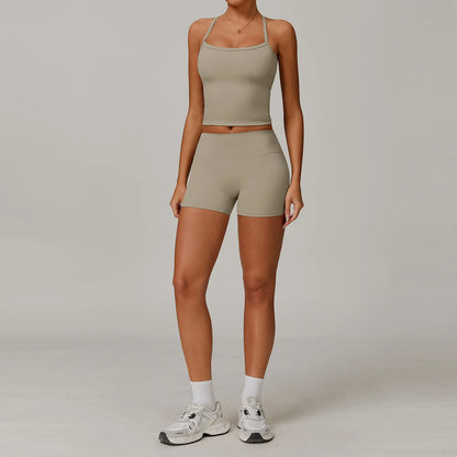 Sexy Spaghetti Strap Yoga Set
