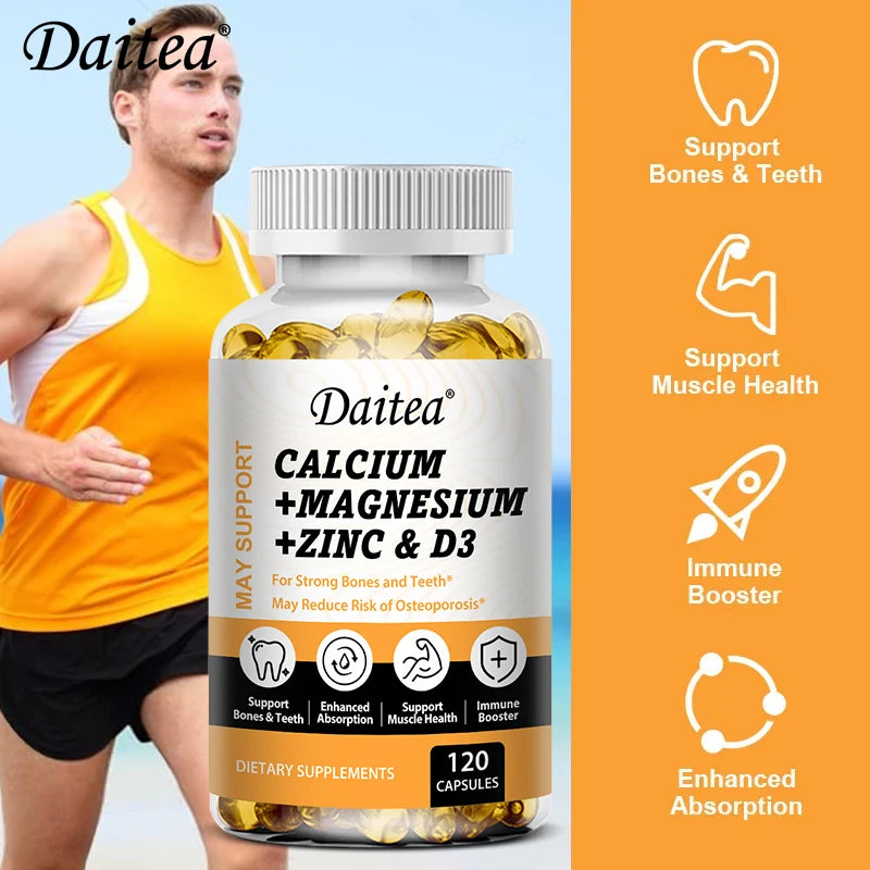 Calcium, Magnesium, Zinc + Vitamin D3