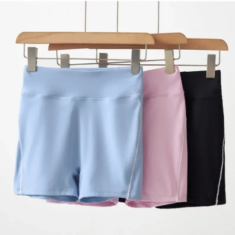 Women's Sports Shorts High Waist Hip Lifting Fitness Tight