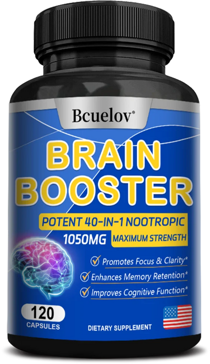 Brain Supplement, supports your thinking, clarity and balance, healthy brain development.