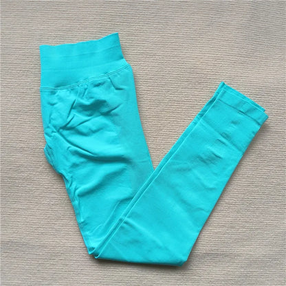 Seamless Yoga Leggings  Butt Lifting Tights Tummy Control