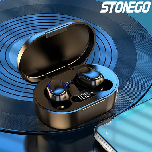 Wireless Bluetooth 5.0 Earbuds, Touch Control, Digital Display