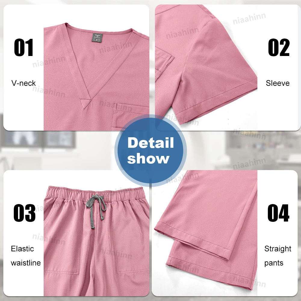 Medical Clothing for Unisex  Tops and Pant Set