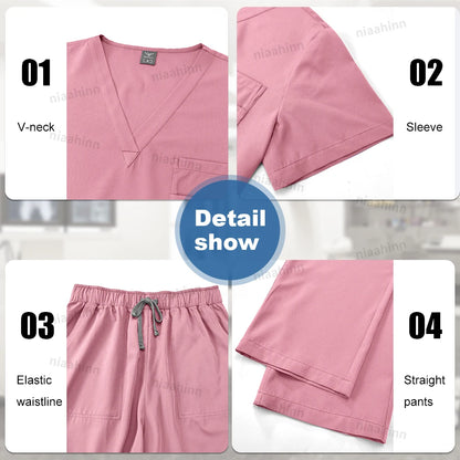 Medical Clothing for Unisex  Tops and Pant Set