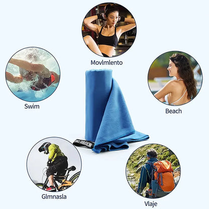 Fast Dry Sport Towel  Ultra Soft Lightweight Super Absorbent
