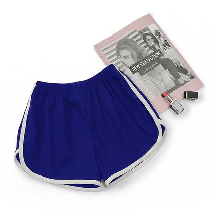 mid-waist casual loose straight  thin breathable wide leg shorts
