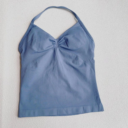 Gym Built-in Bra Tops