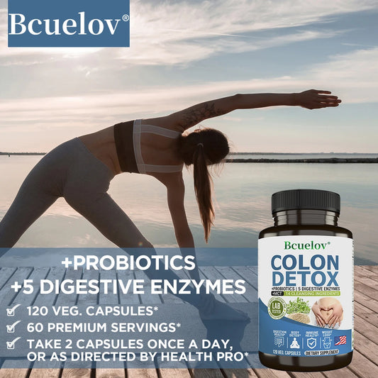 Colon Cleanser Detox Supplements - Bowel Cleansing