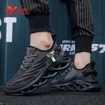 Men Sports  Shoes  Outdoor Breathable Mesh Shock-absorption
