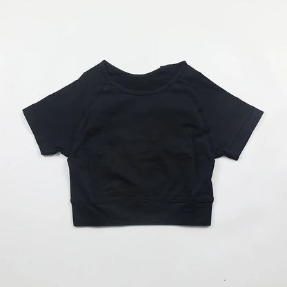 Crop Top Yoga Shirt