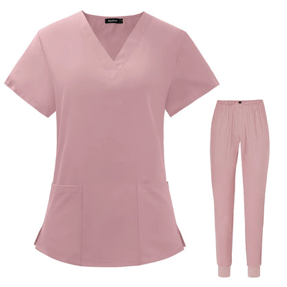 Scrub Set V-neck
