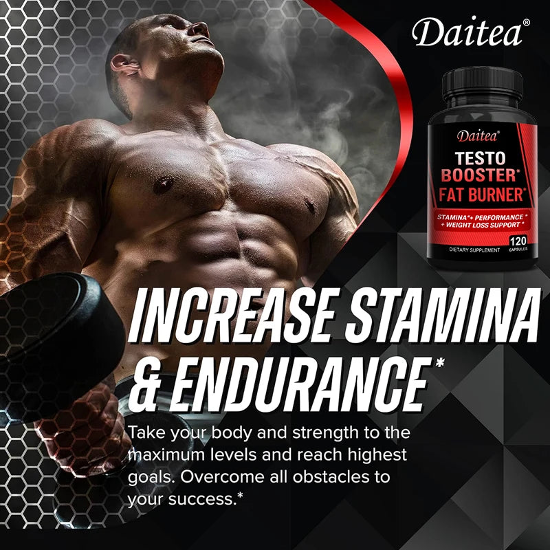 Natural Endurance and Strength Supplement for Men