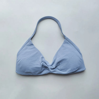 Sports Bra Strappy Backless Removable Cups