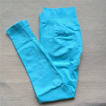 Seamless Yoga Leggings  Butt Lifting Tights Tummy Control