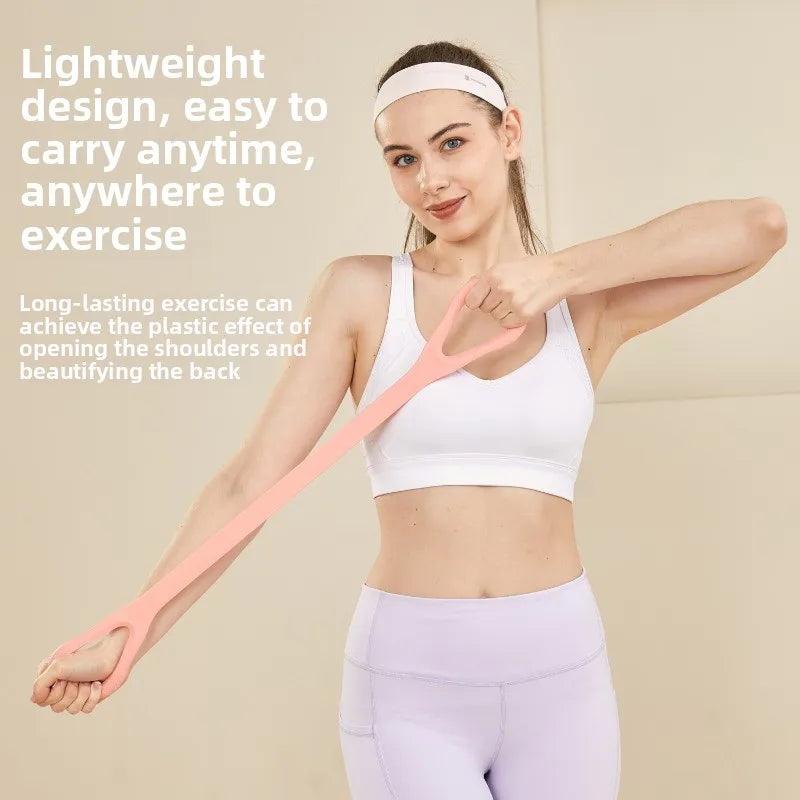 Female Open  Eight Elastic Artifact  Back Leg Yoga