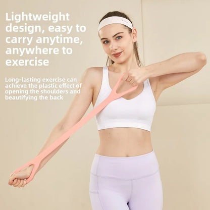 Female Open  Eight Elastic Artifact  Back Leg Yoga