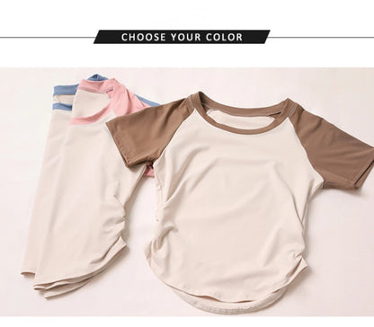 Fitness wear Leisure and loose fitting T-Shirt