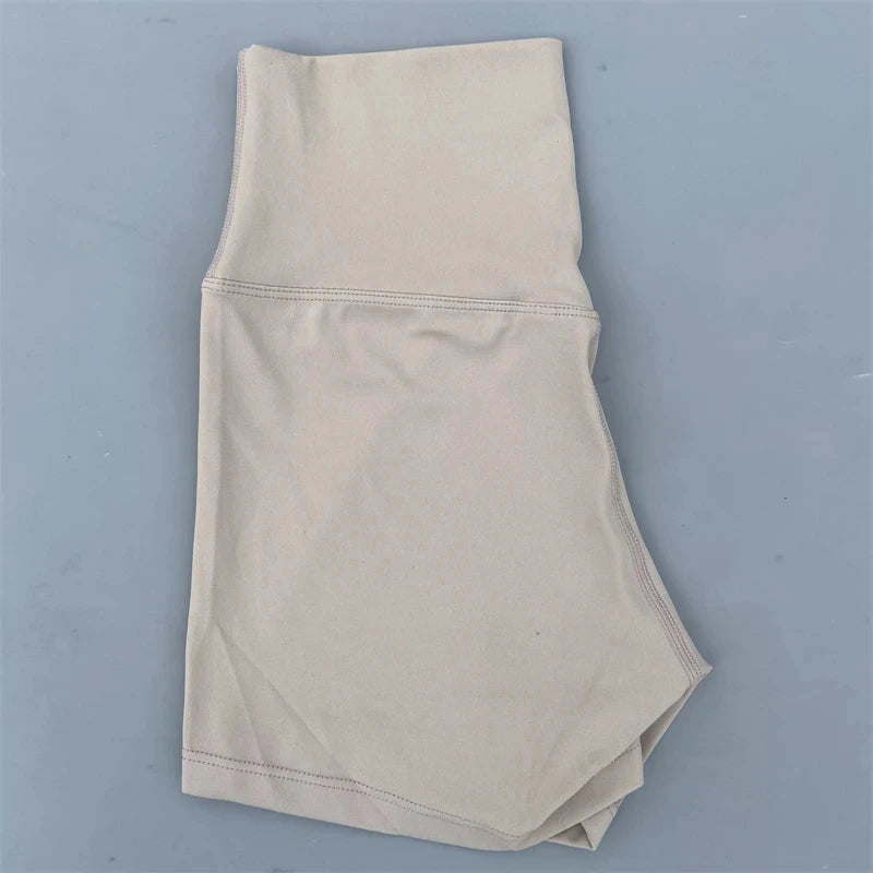 Solid Color tight Women Fitness Sport Short