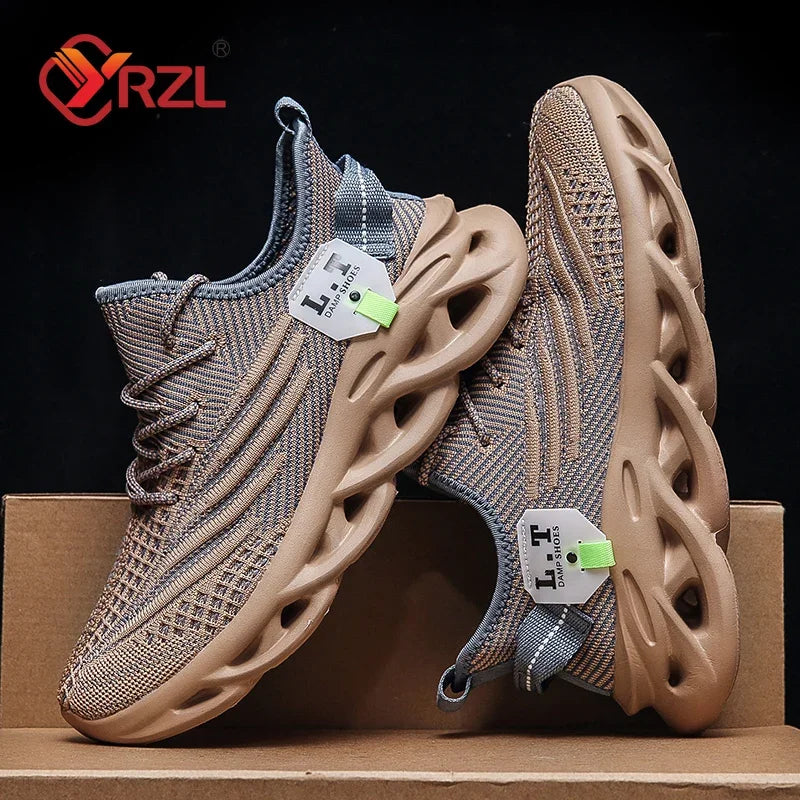 Men Sports  Shoes  Outdoor Breathable Mesh Shock-absorption