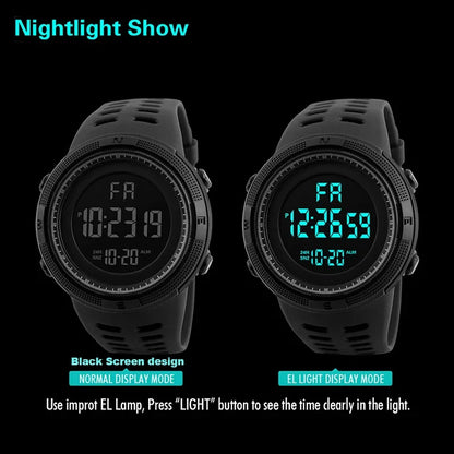 Military Men Sports Wristwatch