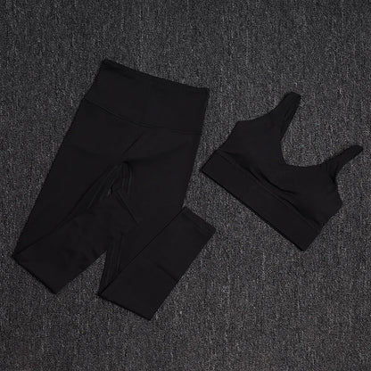 Yoga Set Bras High Waist Leggings