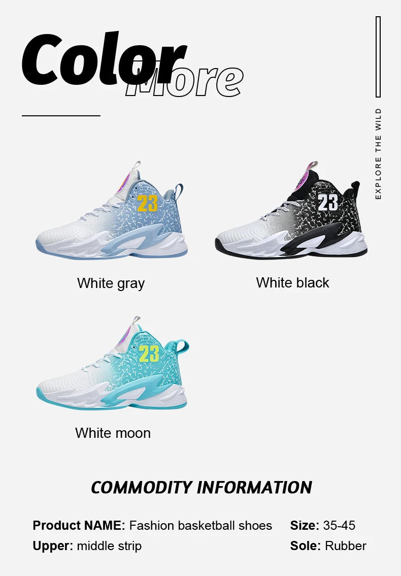 Breathable  Non Slip Unisex Sneakers