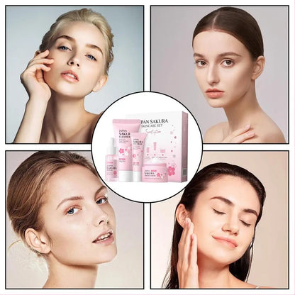 Skin Care  Kits With Cleanser, Serum ,Eye Cream