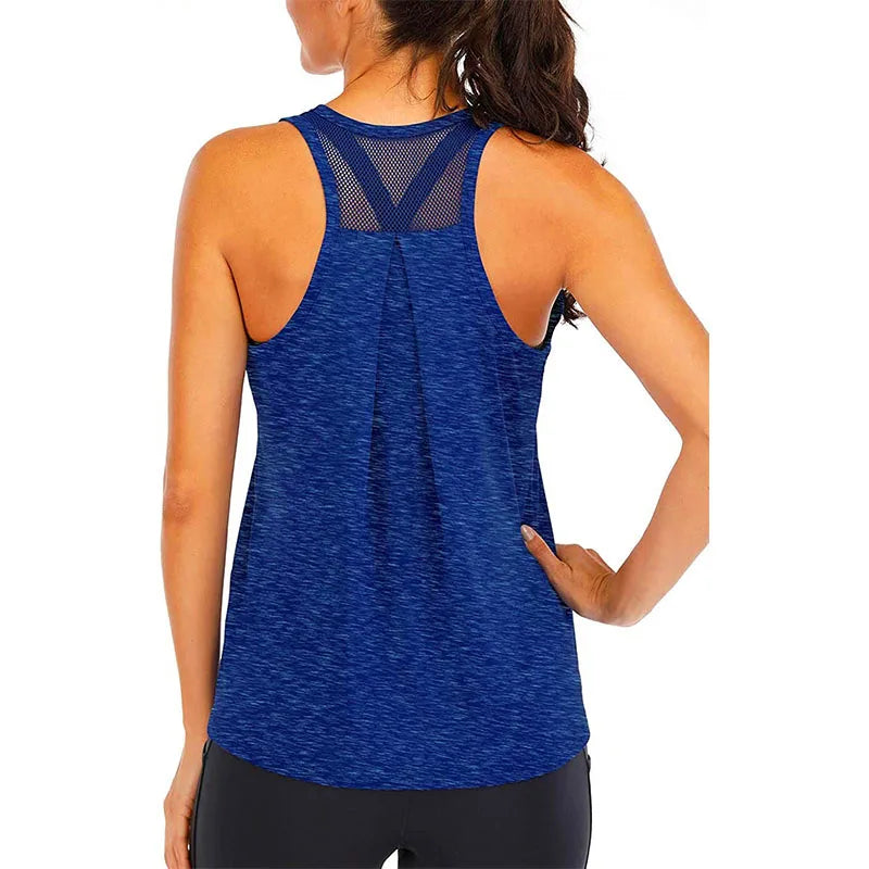 Yoga T-Shirt Loose Fitness  Quick-Drying