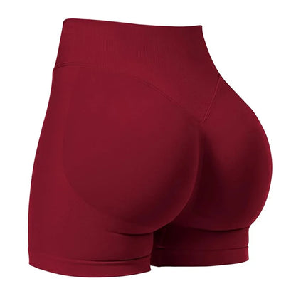 Gym Shorts  4.5" Low Ribbed Band  Seamless