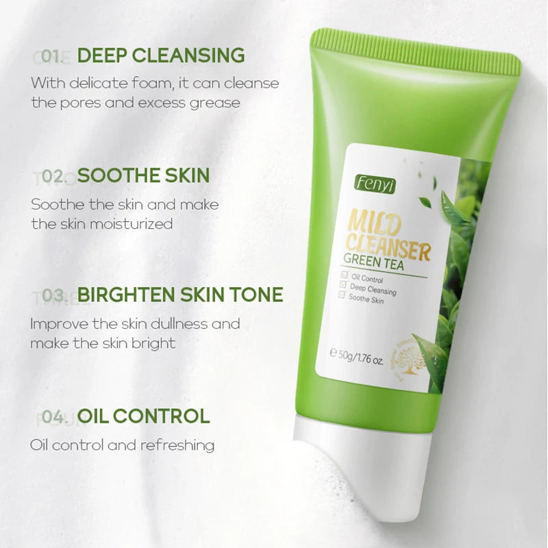 Vitamin C Facial Cleanser Skin Deep Cleansing Moisturizing Blackhead Removal