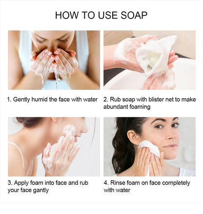 Sea Salt Soap Goat Milk Moisturizing Face Wash