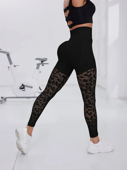 Seamless Yoga Pants Breathable High Waisted Leggings
