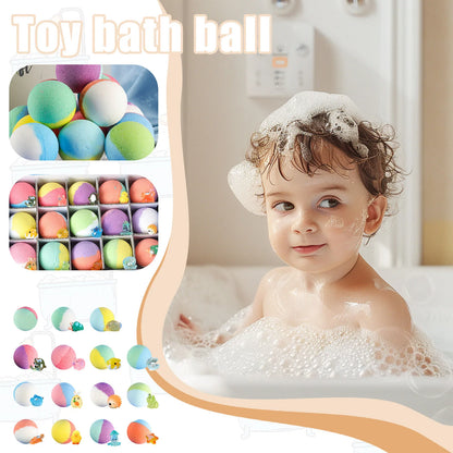 , 24 Pack Kids Bath Bombs Gift Set