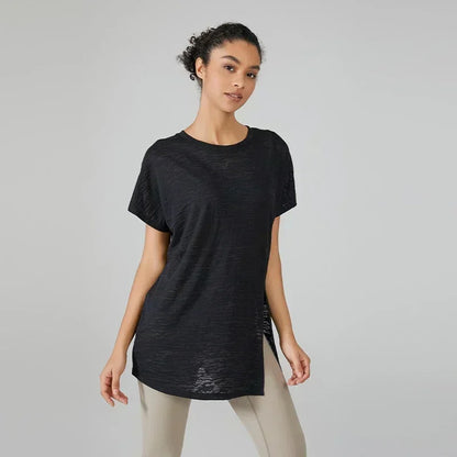 Yoga Shirts & Blouses. Short Sleeve Workout Sporty Woman Top