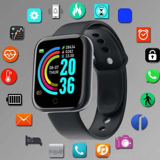 Smart Watch For Men Women Sport Fitness