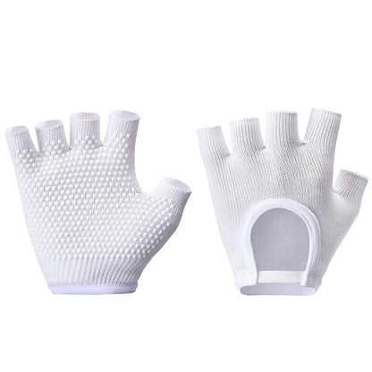 1Pair Half Finger Yoga  Gloves, Cycling Gloves