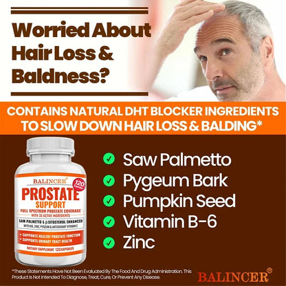 Prostate Support Supplement for Urinary Tract Health