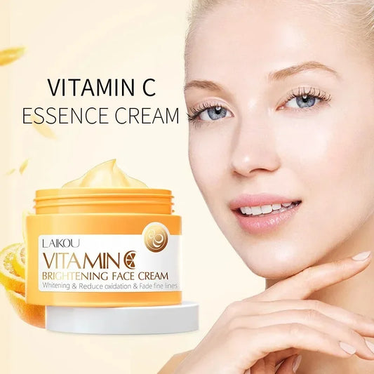 Vitamin C for Face Cream Reduces Dullness Pigments Dark Spots Firming Facial Cream