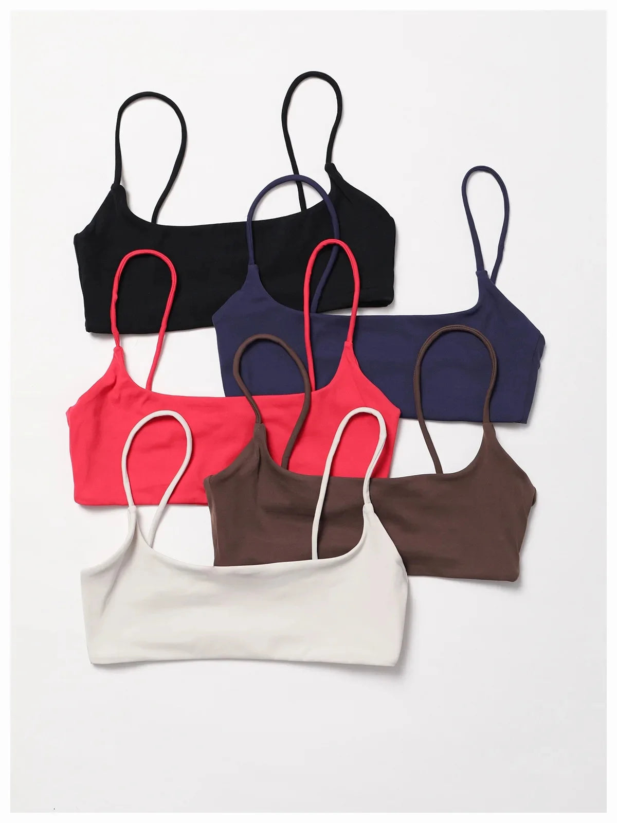 Super soft fabric back cross sports bra